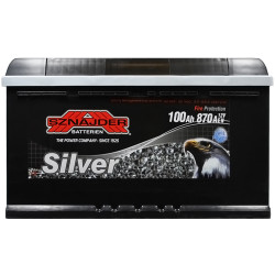 Автомобільний акумулятор SZNAJDER Silver 100Ah 870A R+ (правий +) L5 (600 83)