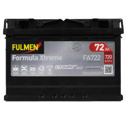 Автомобільний акумулятор FULMEN (FA722) Formula Xtreme (LB3) 72Ah 720A R+ h175