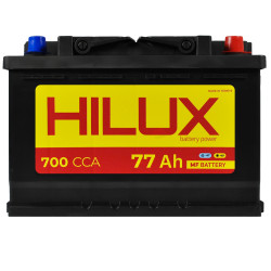 Автомобільний акумулятор HILUX Black (L3) 77Ah 700A R+