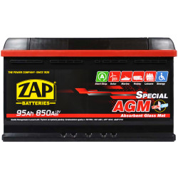 Автомобільний акумулятор ZAP AGM (L5) 95Ah 850A R+ (595 02)