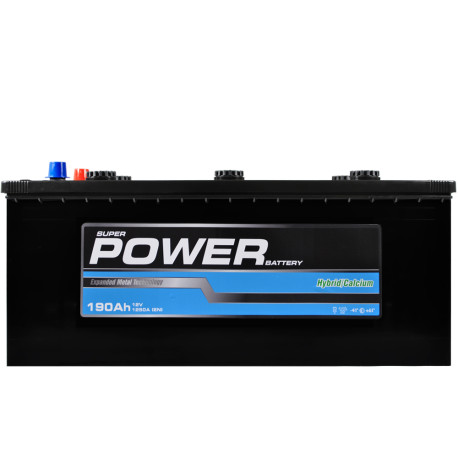 Автомобільний акумулятор POWER MF Black (B5) 190Аh 1250A L+