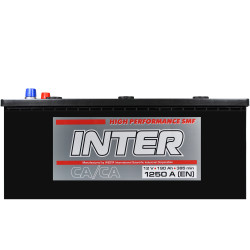 Автомобільний акумулятор INTER High Performance (D5) 190Ah 1250A L+