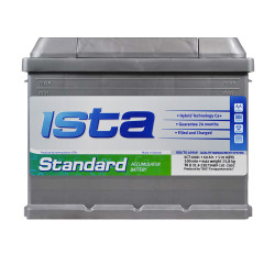 Автомобільний акумулятор ISTA Standard (L2) 60 Аh 510А R+