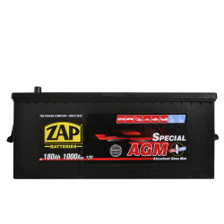 Автомобільний акумулятор ZAP AGM SPECIAL Truck (D5) 180Ah 1000A L+ (лівий +) (680 02)