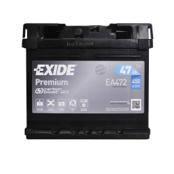 Автомобільний акумулятор EXIDE Premium (EA472) 47Аh 450Ah R+ h175