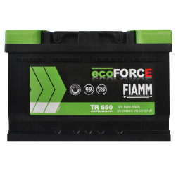 Автомобільний акумулятор FIAMM Ecoforce AFB (TR650) (L3B) 65Аh 650А R+ (правий +)