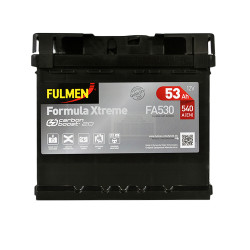 Автомобільний акумулятор FULMEN Formula Xtreme (FA530) 53Ah 540A R+ (правий +) (L1)