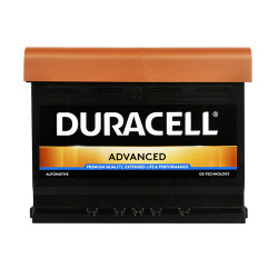 Автомобільний акумулятор DURACELL Advanced (L2) 62Ah 550A R+ (правий +)