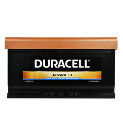 Автомобільний акумулятор DURACELL Advanced (L5) 100Ah 820A R+ (правий +)