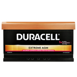 Автомобільний акумулятор DURACELL Extreme AGM (L5) 92Ah 850A R+ (правий +)