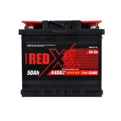 Автомобільний акумулятор RED X (545 81) (L1) 50Ah 440A L+ (лівий +)