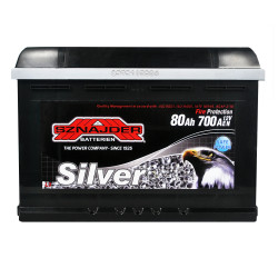 Автомобільний акумулятор SZNAJDER Silver (580 83) (L3) 80Ah 700A R+
