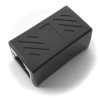 З'єднувач витої пари RJ45 Ethernet Cable Extender Adapter Black