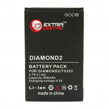 Акумулятор для HTC Touch Diamond 2 (850 mAh) - DV00DV6081