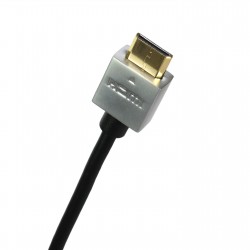 Extradigital mini HDMI to HDMI, 0.5m, v1.4b, 36 AWG, Gold, PVC, Ultra-Slim