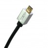 Extradigital micro HDMI to HDMI, 1.5m, v1.4b, 36 AWG, Gold, PVC, Ultra-Slim