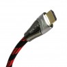 Extradigital HDMI to HDMI, 3m, v1.4b, 30 AWG, Gold, Nylon, 2xFerrites