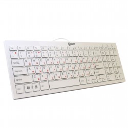 Клавиатура Extradigital ED-K101, USB, white