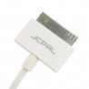 Кабель JCPAL 30-pin to USB, 1m White