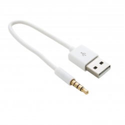 Кабель USB Charge&Sync для iPod Shuffle, 0.15m White