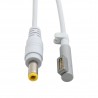 Кабель Extradigital Apple MagSafe1 to PowerBank DC, white, 1.25 m
