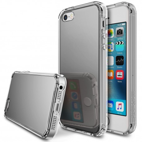 Чехол Ringke Fusion Mirror для iPhone SE/5S/5 Silver (824512)