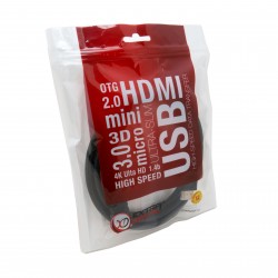 Extradigital Видео кабель HDMI to HDMI, 1.5m, позолоченные коннекторы, 1.4b